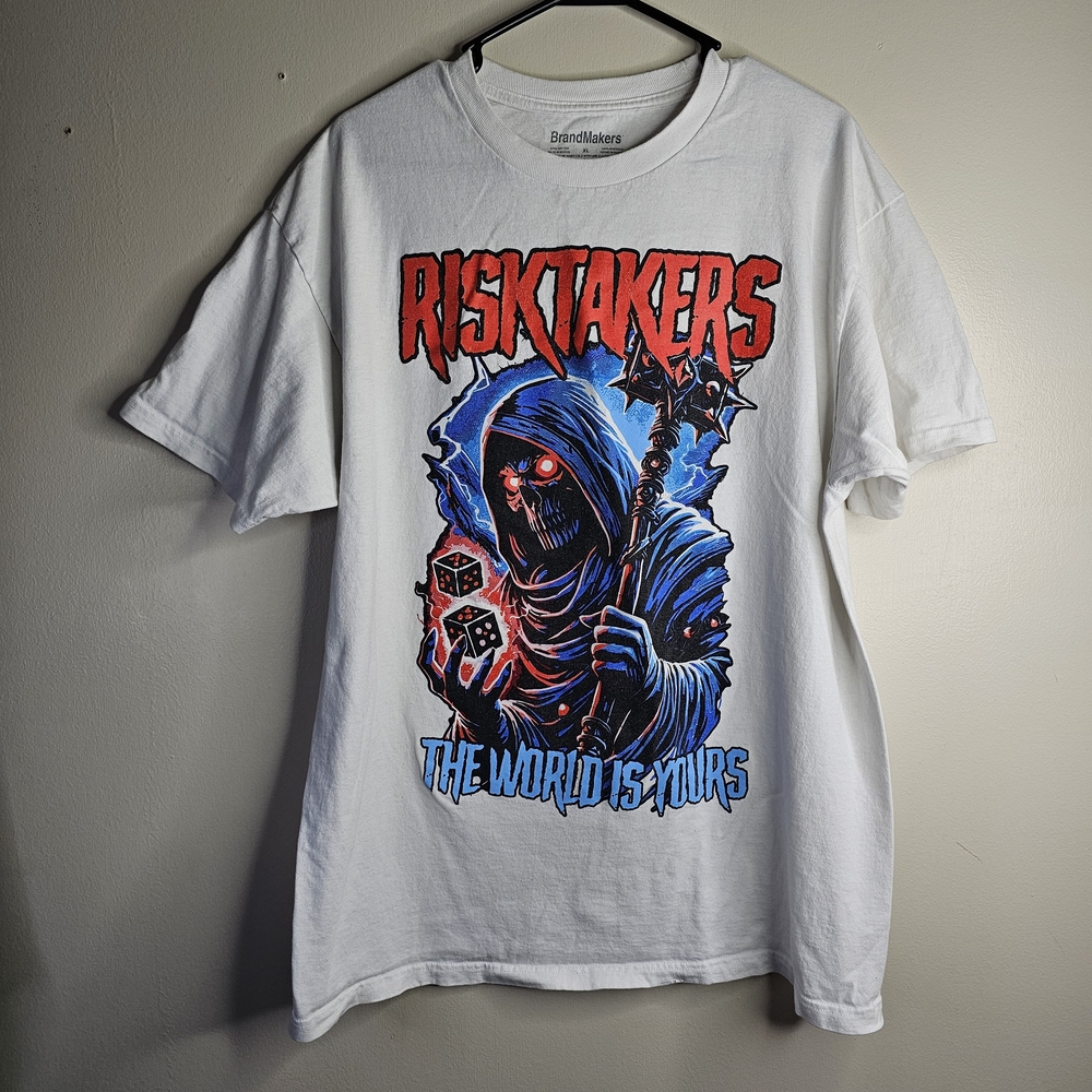 White Graphic Tee